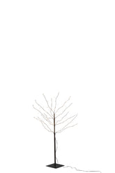 Boom Kaal+Led Metaal Zwart Metaal - (6634)